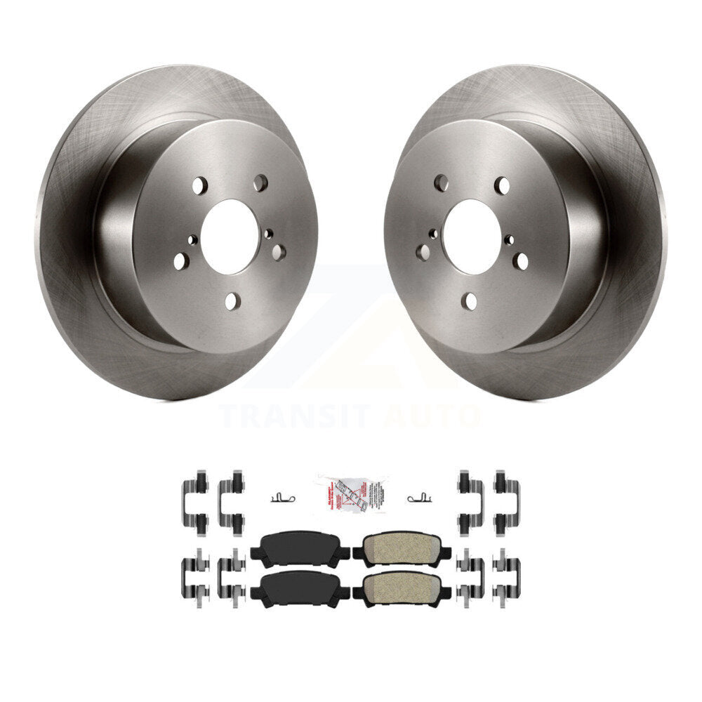 Disc Rotors and Semi-Metallic Brake Pads Kit-K8A-106158 - Kit.bestparts.ca