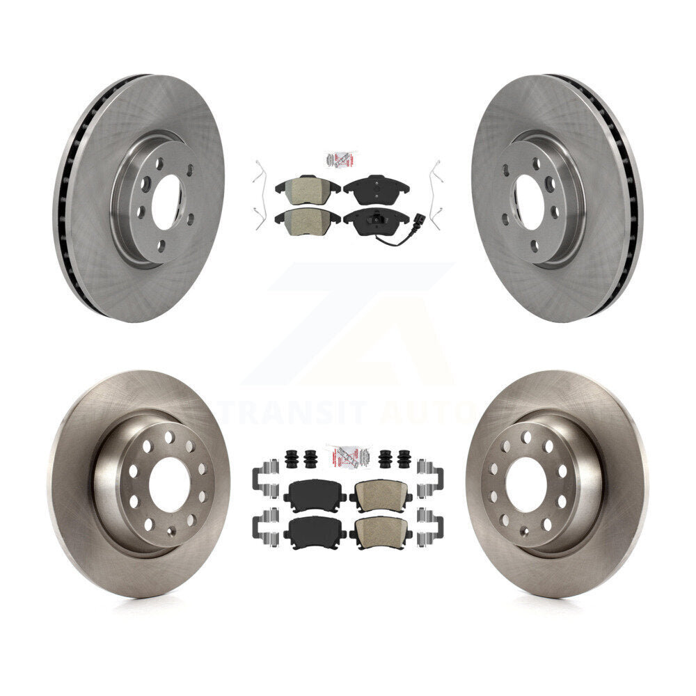 Disc Rotors and Semi-Metallic (Front) & Ceramic (Rear) Brake Pads Kit-K8A-106235 - Kit.bestparts.ca Kit.bestparts.ca