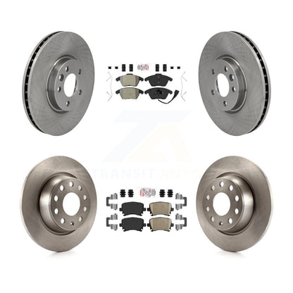 Disc Rotors and Semi-Metallic (Front) & Ceramic (Rear) Brake Pads Kit-K8A-106236 - Kit.bestparts.ca