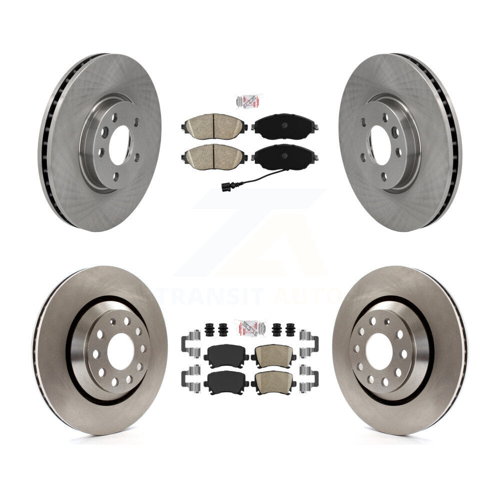 Disc Rotors and Ceramic Brake Pads Kit-K8A-106237 - Kit.bestparts.ca