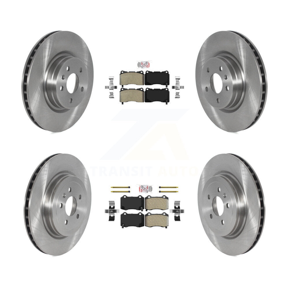 Disc Rotors and Semi-Metallic Brake Pads Kit-K8A-106251 - Kit.bestparts.ca