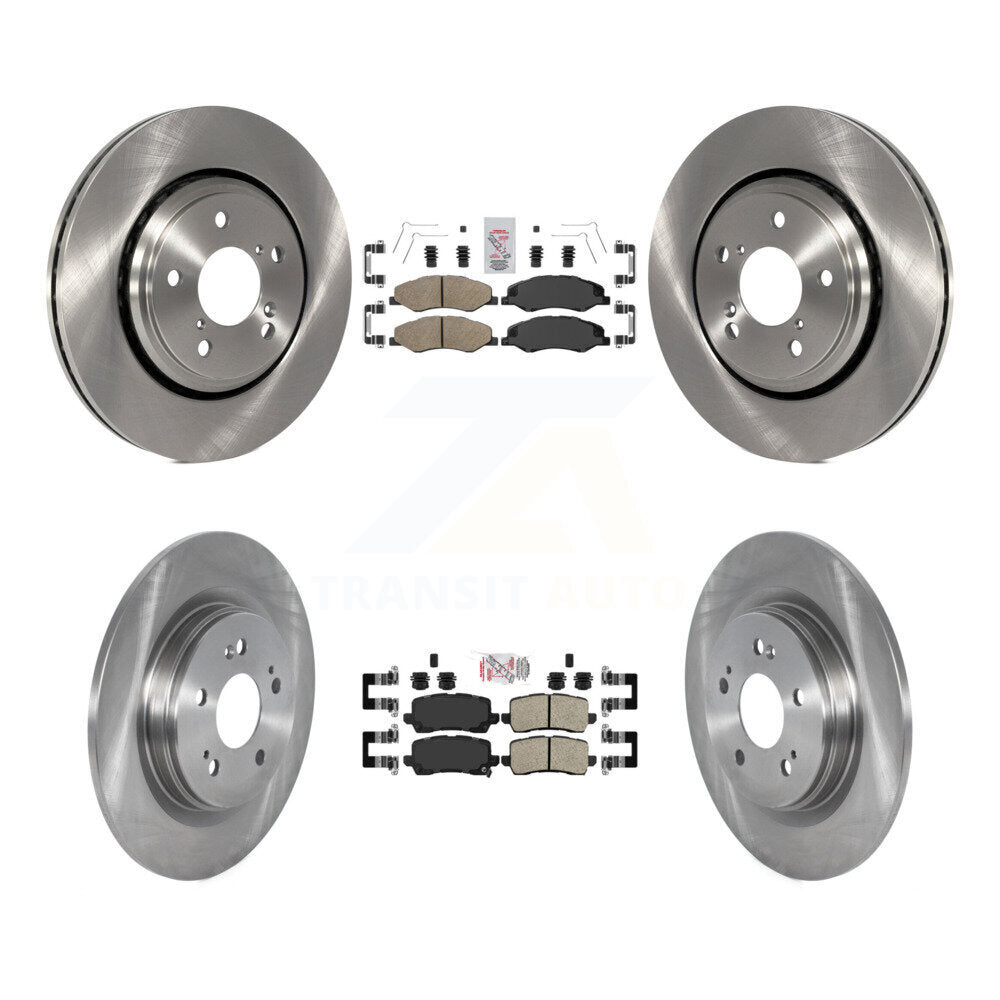 Disc Rotors and Ceramic Brake Pads Kit-K8A-106257 - Kit.bestparts.ca