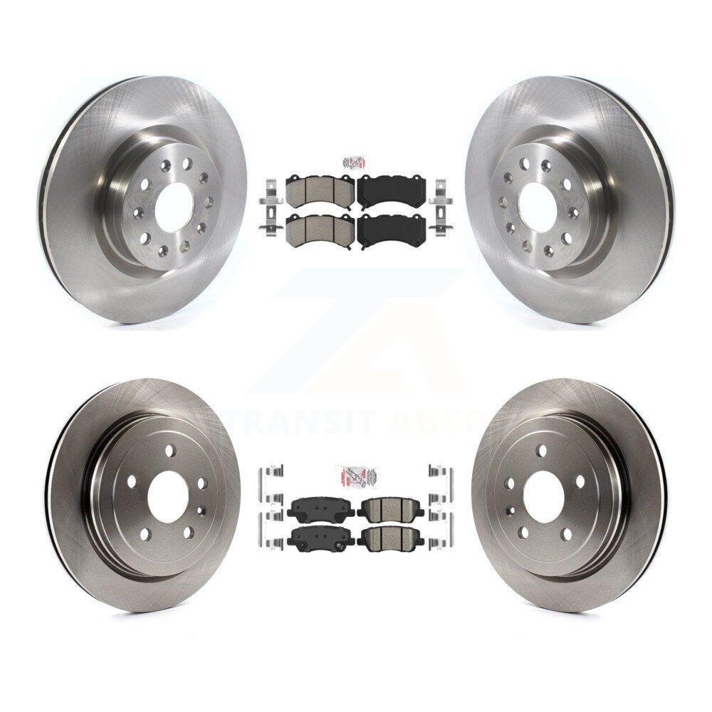 Disc Rotors and Semi-Metallic (Front) & Ceramic (Rear) Brake Pads Kit-K8A-106292 - Kit.bestparts.ca Kit.bestparts.ca