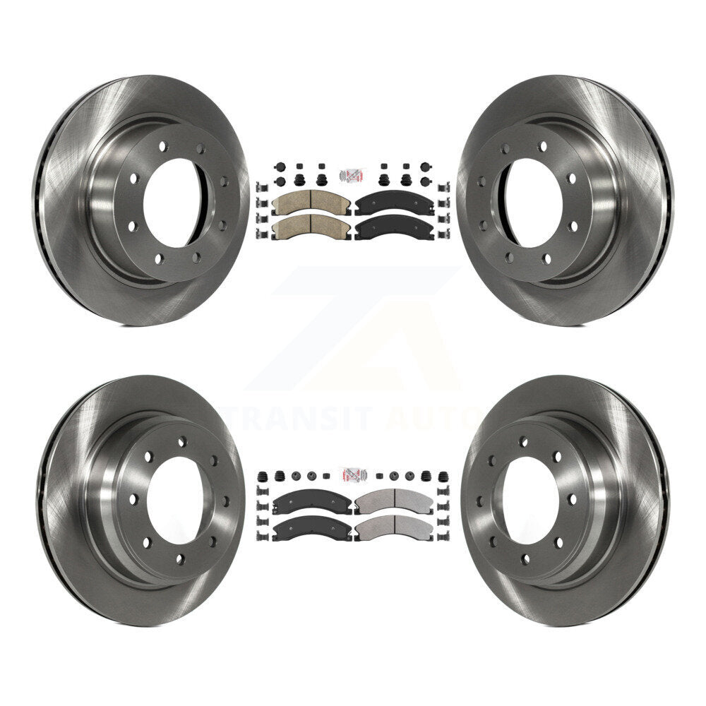 Disc Rotors and Ceramic (Front) & Semi-Metallic (Rear) Brake Pads Kit-K8A-106305 - Kit.bestparts.ca
