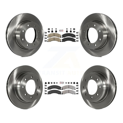 Disc Rotors and Ceramic (Front) & Semi-Metallic (Rear) Brake Pads Kit-K8A-106305 - Kit.bestparts.ca