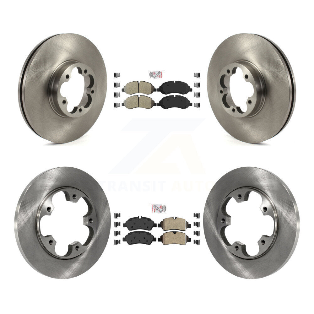 Disc Rotors and Semi-Metallic Brake Pads Kit-K8A-106316 - Kit.bestparts.ca