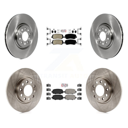 Disc Rotors and Ceramic Brake Pads Kit-K8A-106366 - Kit.bestparts.ca