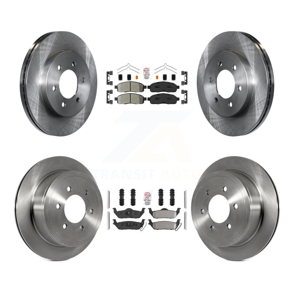Disc Rotors and Semi-Metallic Brake Pads Kit-K8A-106375 - Kit.bestparts.ca Kit.bestparts.ca