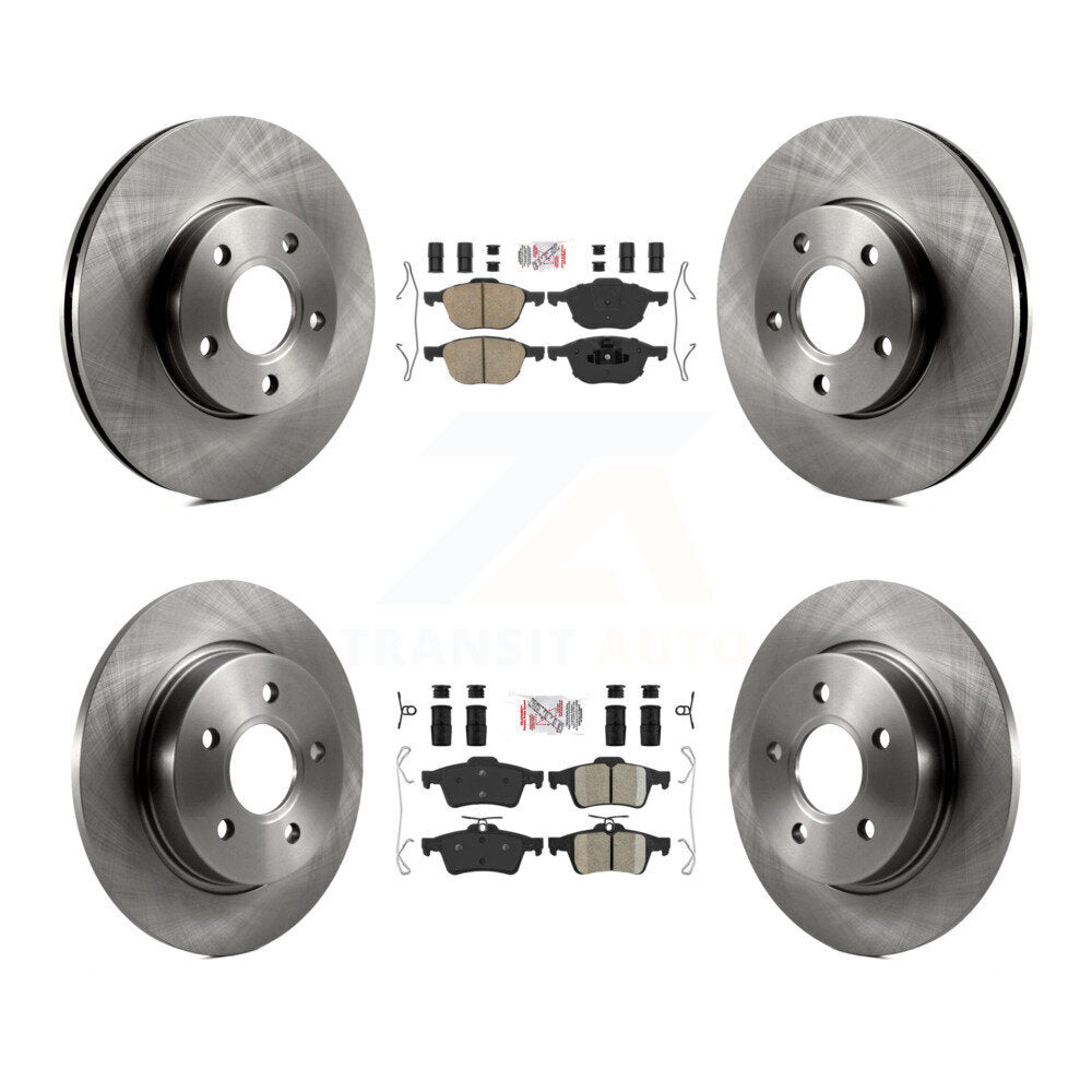 Disc Rotors and Ceramic Brake Pads Kit-K8A-106390 - Kit.bestparts.ca