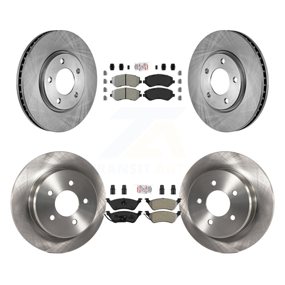 Disc Rotors and Semi-Metallic Brake Pads Kit-K8A-106482 - Kit.bestparts.ca Kit.bestparts.ca