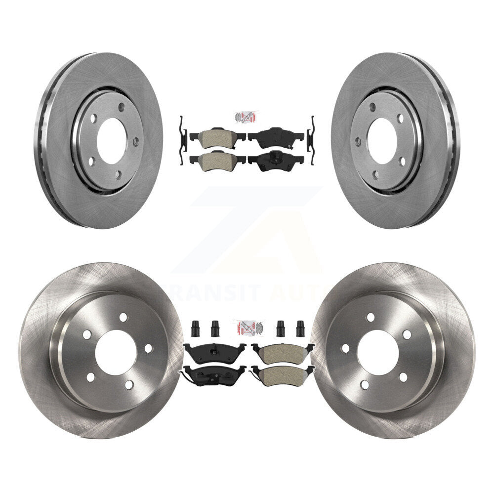 Disc Rotors and Semi-Metallic Brake Pads Kit-K8A-106483 - Kit.bestparts.ca Kit.bestparts.ca