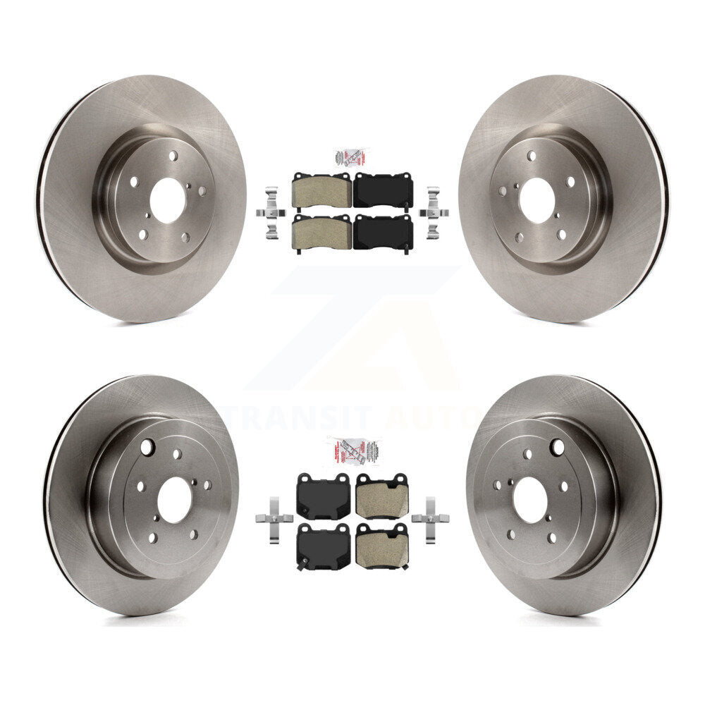 Disc Rotors and Semi-Metallic Brake Pads Kit-K8A-106484 - Kit.bestparts.ca