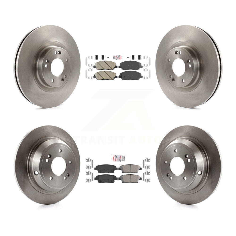 Disc Rotors and Ceramic Brake Pads Kit-K8A-106485 - Kit.bestparts.ca