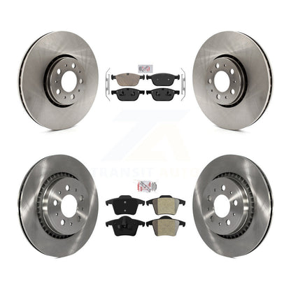 Disc Rotors and Ceramic (Front) & Semi-Metallic (Rear) Brake Pads Kit-K8A-106488 - Kit.bestparts.ca