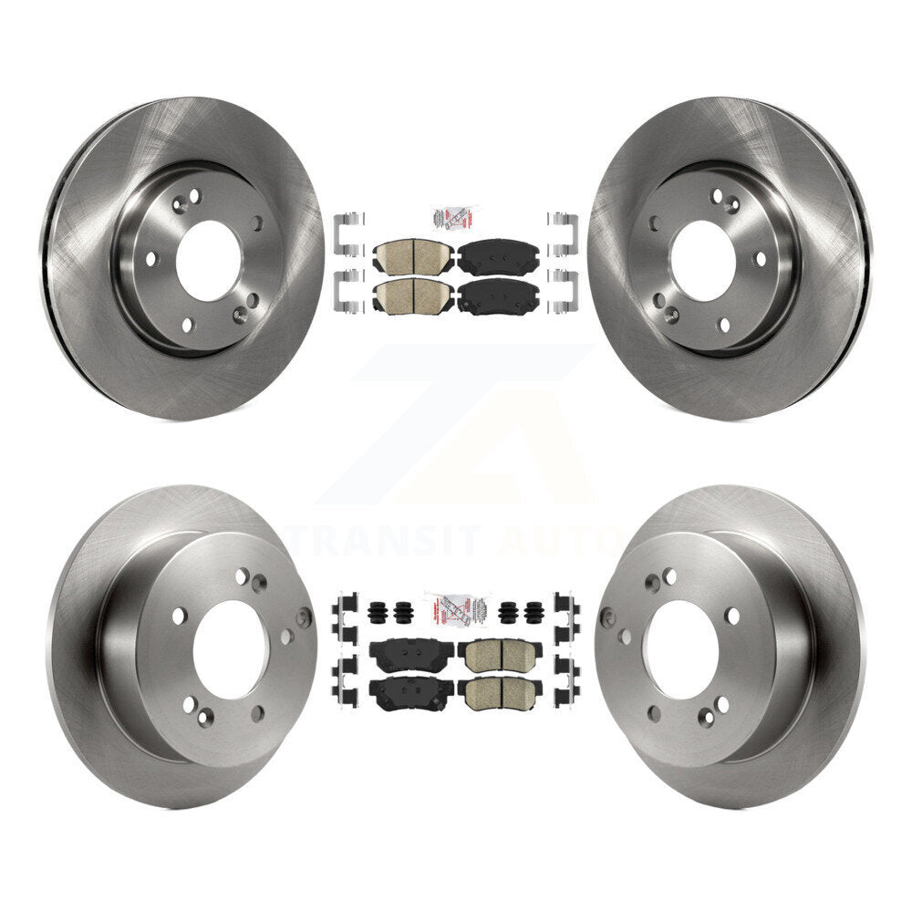 Disc Rotors and Ceramic Brake Pads Kit-K8A-106499 - Kit.bestparts.ca