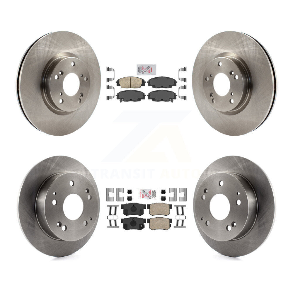 Disc Rotors and Ceramic Brake Pads Kit-K8A-106518 - Kit.bestparts.ca