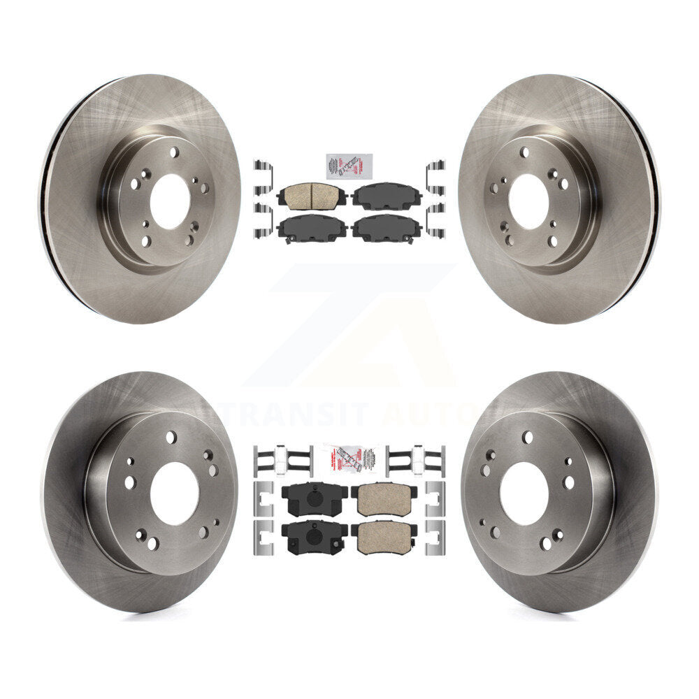Disc Rotors and Ceramic Brake Pads Kit-K8A-106519 - Kit.bestparts.ca