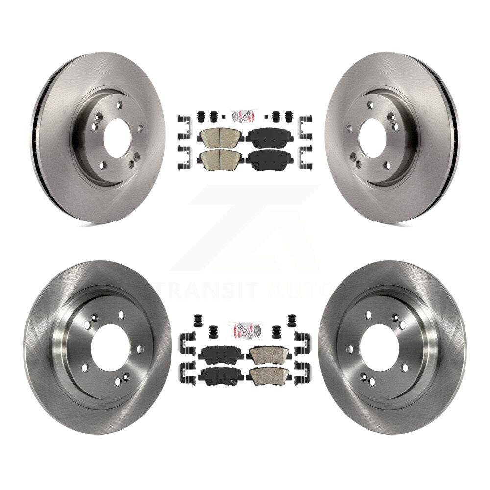 Disc Rotors and Ceramic Brake Pads Kit-K8A-106540 - Kit.bestparts.ca