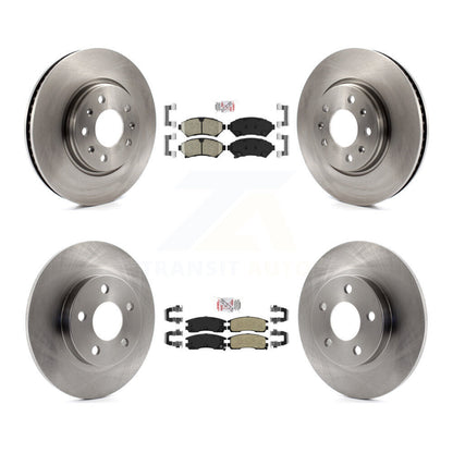 Disc Rotors and Ceramic (Front) & Semi-Metallic (Rear) Brake Pads Kit-K8A-106583 - Kit.bestparts.ca