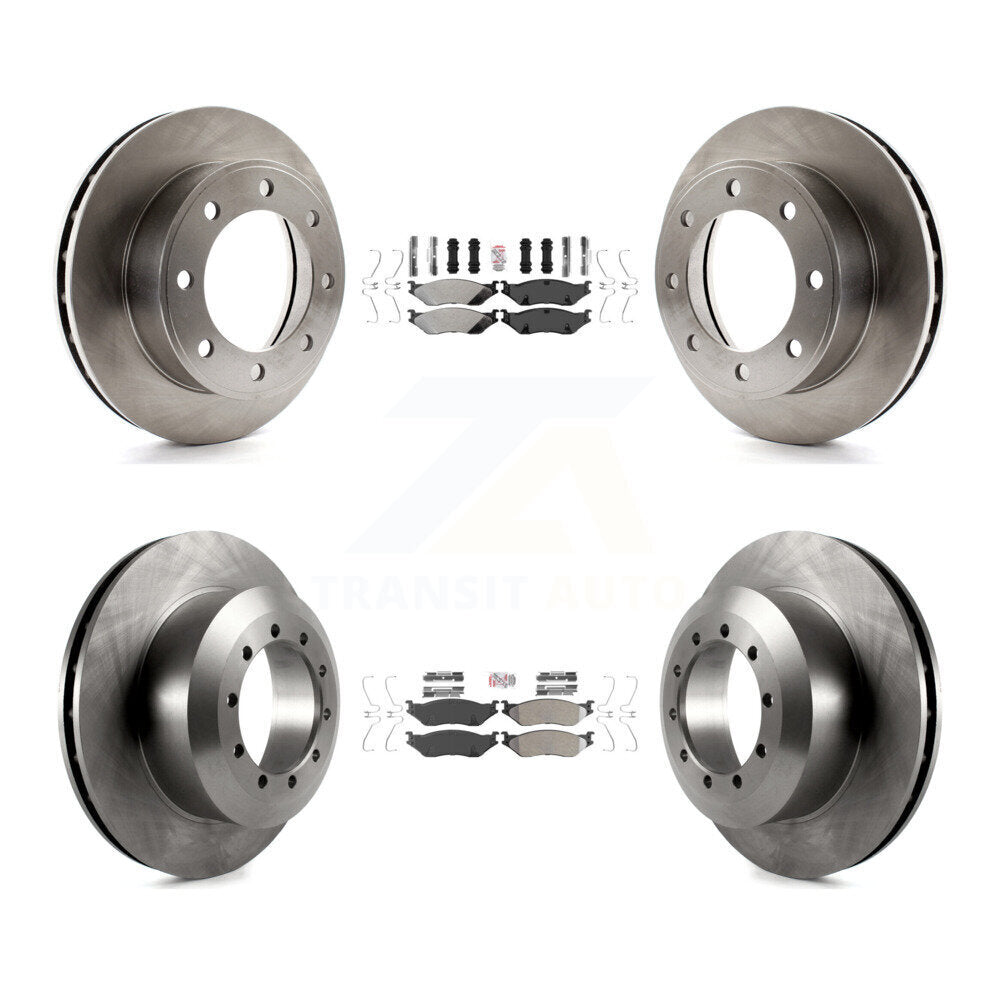 Disc Rotors and Semi-Metallic Brake Pads Kit-K8A-106589 - Kit.bestparts.ca