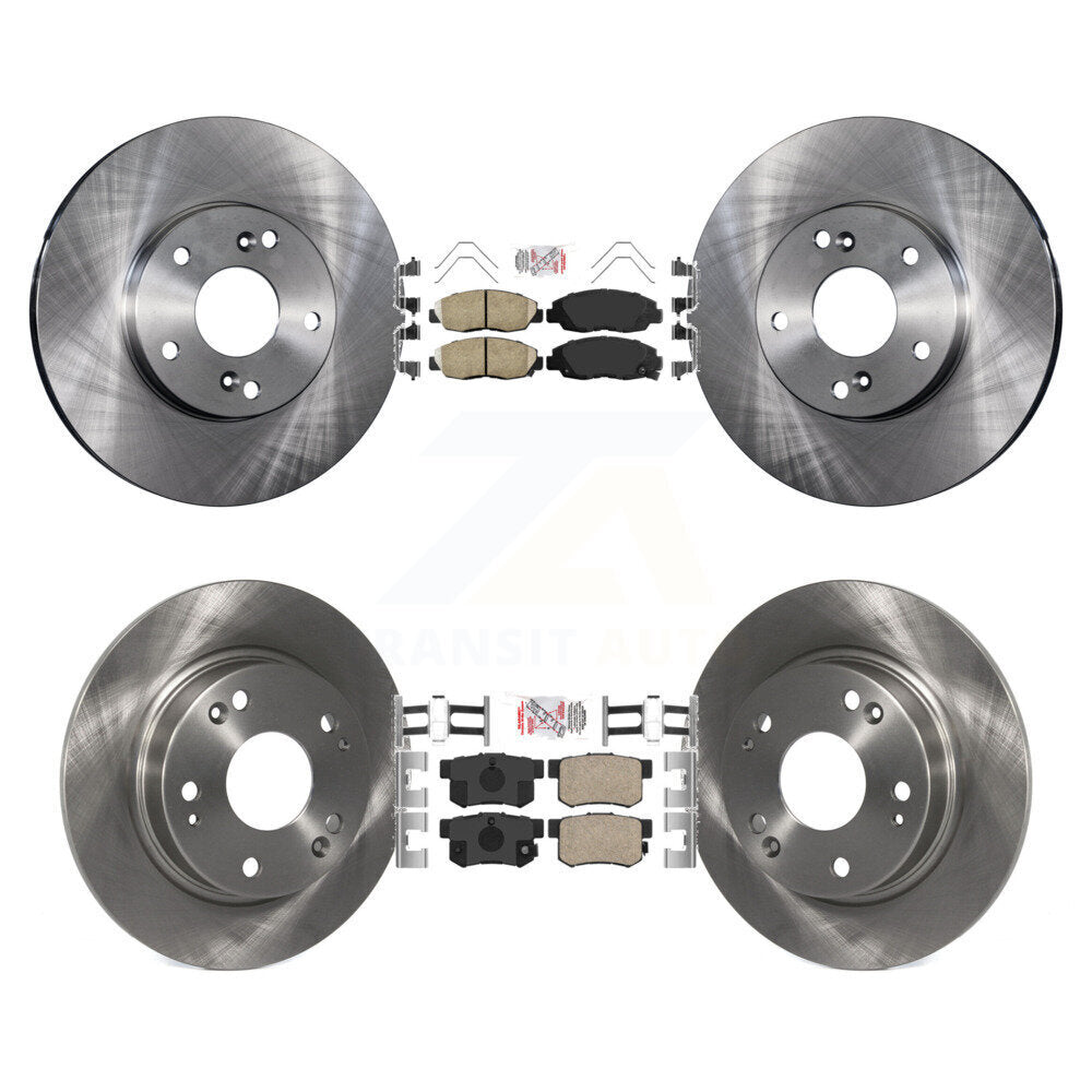 Disc Rotors and Ceramic Brake Pads Kit-K8A-106628 - Kit.bestparts.ca
