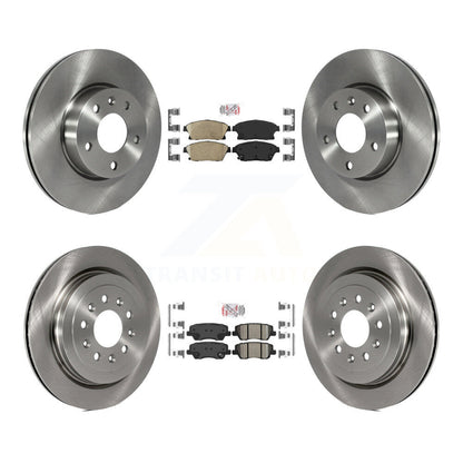 Disc Rotors and Ceramic Brake Pads Kit-K8A-106714 - Kit.bestparts.ca