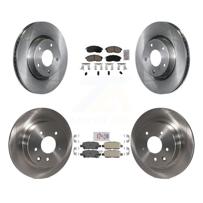 Disc Rotors and Ceramic Brake Pads Kit-K8A-106732 - Kit.bestparts.ca