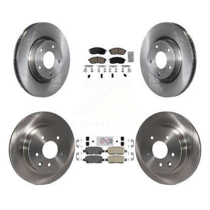 Disc Rotors and Ceramic Brake Pads Kit-K8A-106733 - Kit.bestparts.ca