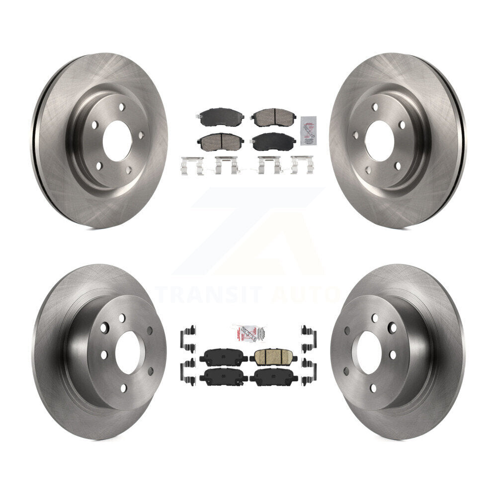 Disc Rotors and Ceramic Brake Pads Kit-K8A-106778 - Kit.bestparts.ca