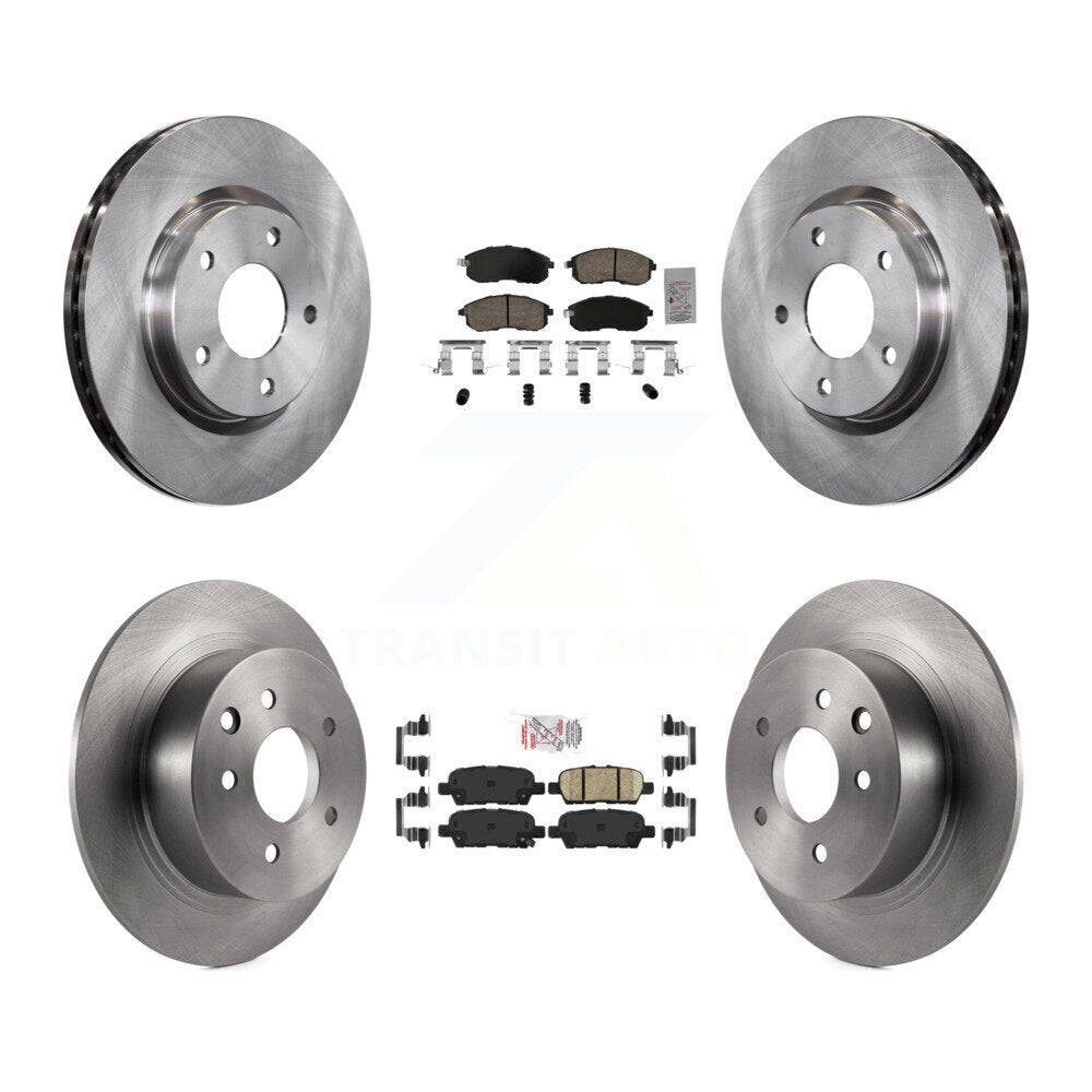 Disc Rotors and Ceramic Brake Pads Kit-K8A-106780 - Kit.bestparts.ca