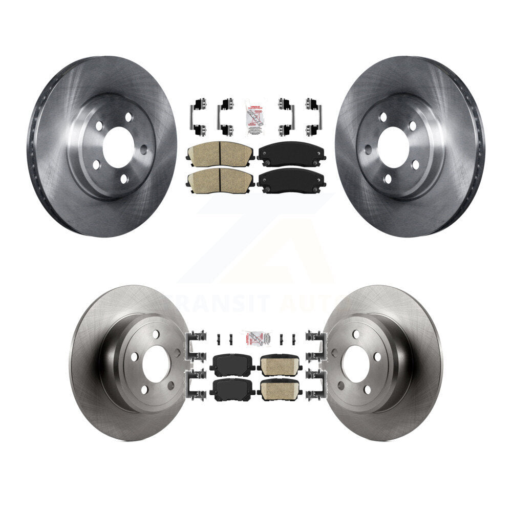 disc rotors and ceramic brake pads-k8a-106791 - Kit.bestparts.ca