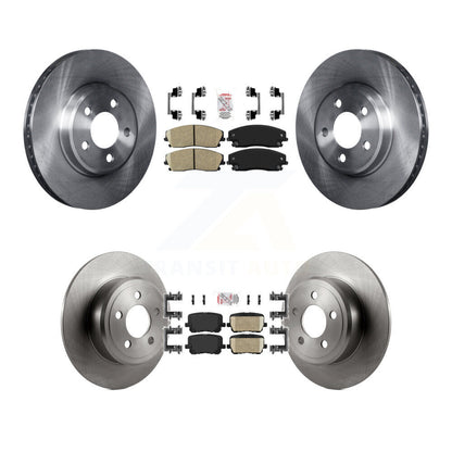 disc rotors and ceramic brake pads-k8a-106791 - Kit.bestparts.ca