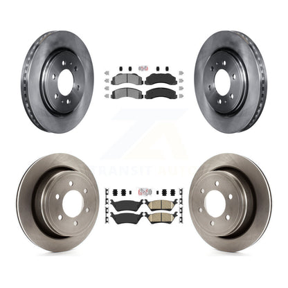 Disc Rotors and Semi-Metallic (Front) & Ceramic (Rear) Brake Pads Kit-K8A-106807 - Kit.bestparts.ca