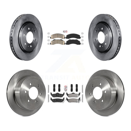 Disc Rotors and Ceramic (Front) & Semi-Metallic (Rear) Brake Pads Kit-K8A-106831 - Kit.bestparts.ca