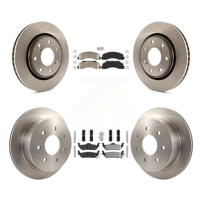 Disc Rotors and Ceramic (Front) & Semi-Metallic (Rear) Brake Pads Kit-K8A-106835 - Kit.bestparts.ca