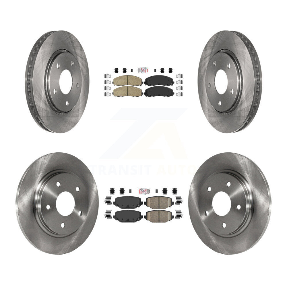 Disc Rotors and Ceramic Brake Pads Kit-K8A-106844 - Kit.bestparts.ca