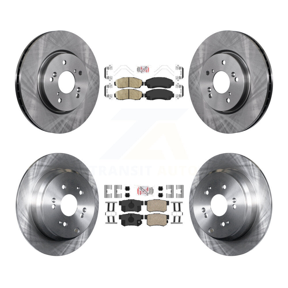 Disc Rotors and Ceramic Brake Pads Kit-K8A-106849 - Kit.bestparts.ca