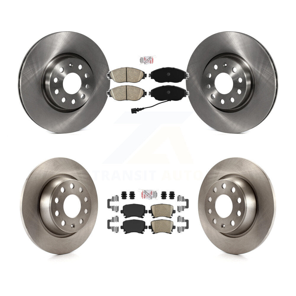 Disc Rotors and Ceramic Brake Pads Kit-K8A-106892 - Kit.bestparts.ca