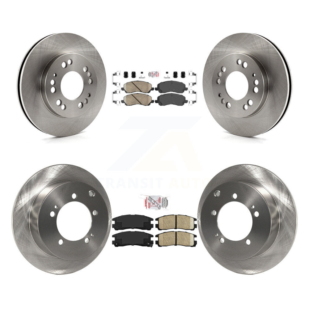 Disc Rotors and Ceramic Brake Pads Kit-K8A-106900 - Kit.bestparts.ca