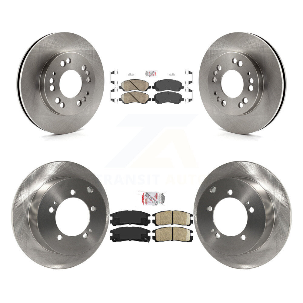 Disc Rotors and Ceramic Brake Pads Kit-K8A-106901 - Kit.bestparts.ca
