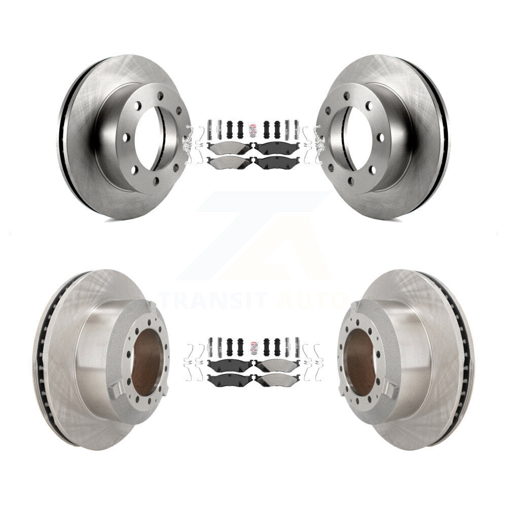 Disc Rotors and Semi-Metallic Brake Pads Kit-K8A-107135 - Kit.bestparts.ca