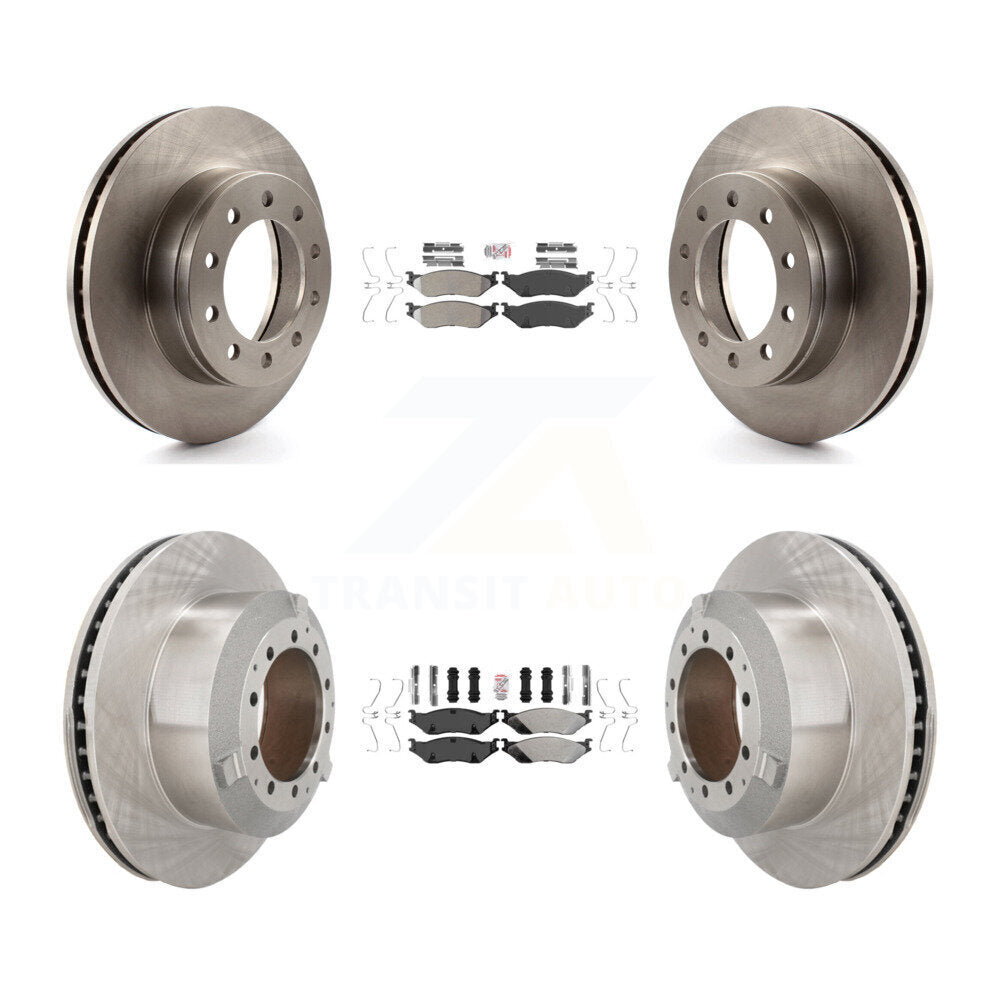 Disc Rotors and Semi-Metallic Brake Pads Kit-K8A-107141 - Kit.bestparts.ca