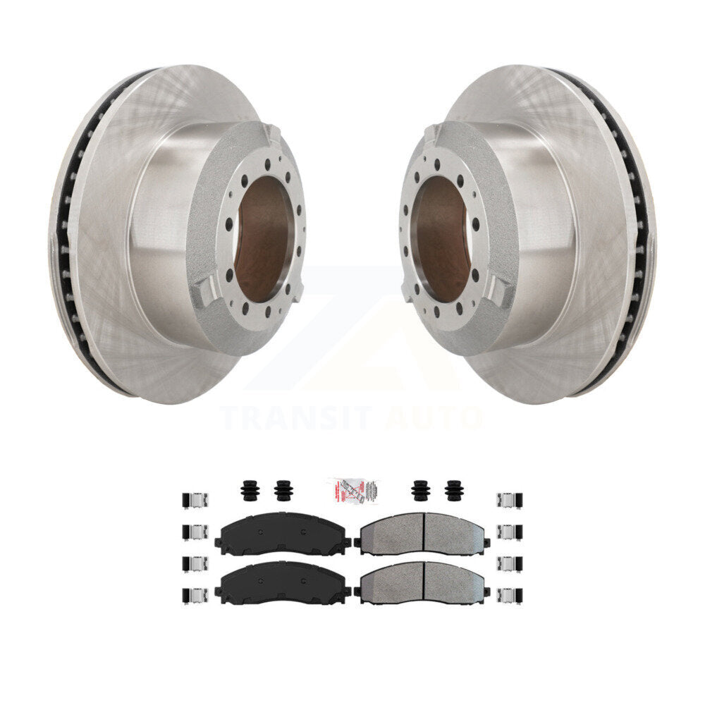 Disc Rotors and Semi-Metallic Brake Pads Kit-K8A-107166 - Kit.bestparts.ca