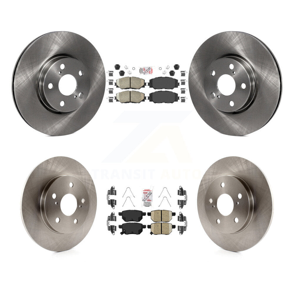 Disc Rotors and Ceramic Brake Pads Kit-K8A-107205 - Kit.bestparts.ca