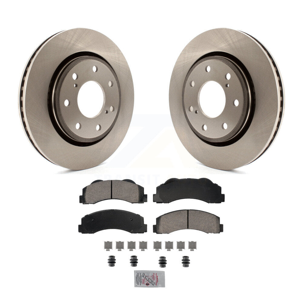 Disc Rotors and Ceramic Brake Pads Kit-K8A-107218 - Kit.bestparts.ca