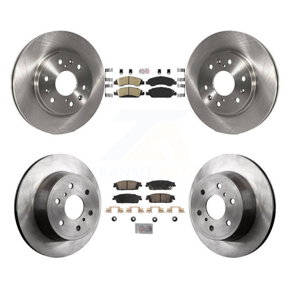 Disc Rotors and Ceramic Brake Pads Kit-K8A-107251 - Kit.bestparts.ca