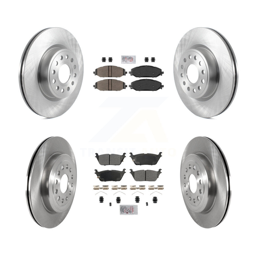Disc Rotors and Semi-Metallic Brake Pads Kit-K8A-107255 - Kit.bestparts.ca Kit.bestparts.ca