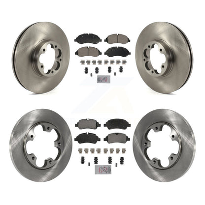 disc rotors and semi metallic brake pads-k8a-107275 - Kit.bestparts.ca