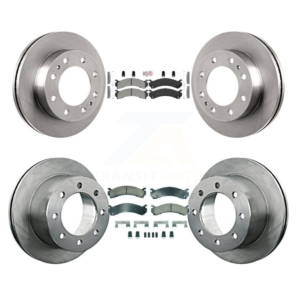 Disc Rotors and Semi-Metallic (Front) & Ceramic (Rear) Brake Pads Kit-K8A-107318 - Kit.bestparts.ca Kit.bestparts.ca