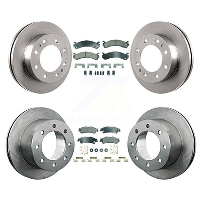 Disc Rotors and Ceramic (Front) & Semi-Metallic (Rear) Brake Pads Kit-K8A-107330 - Kit.bestparts.ca